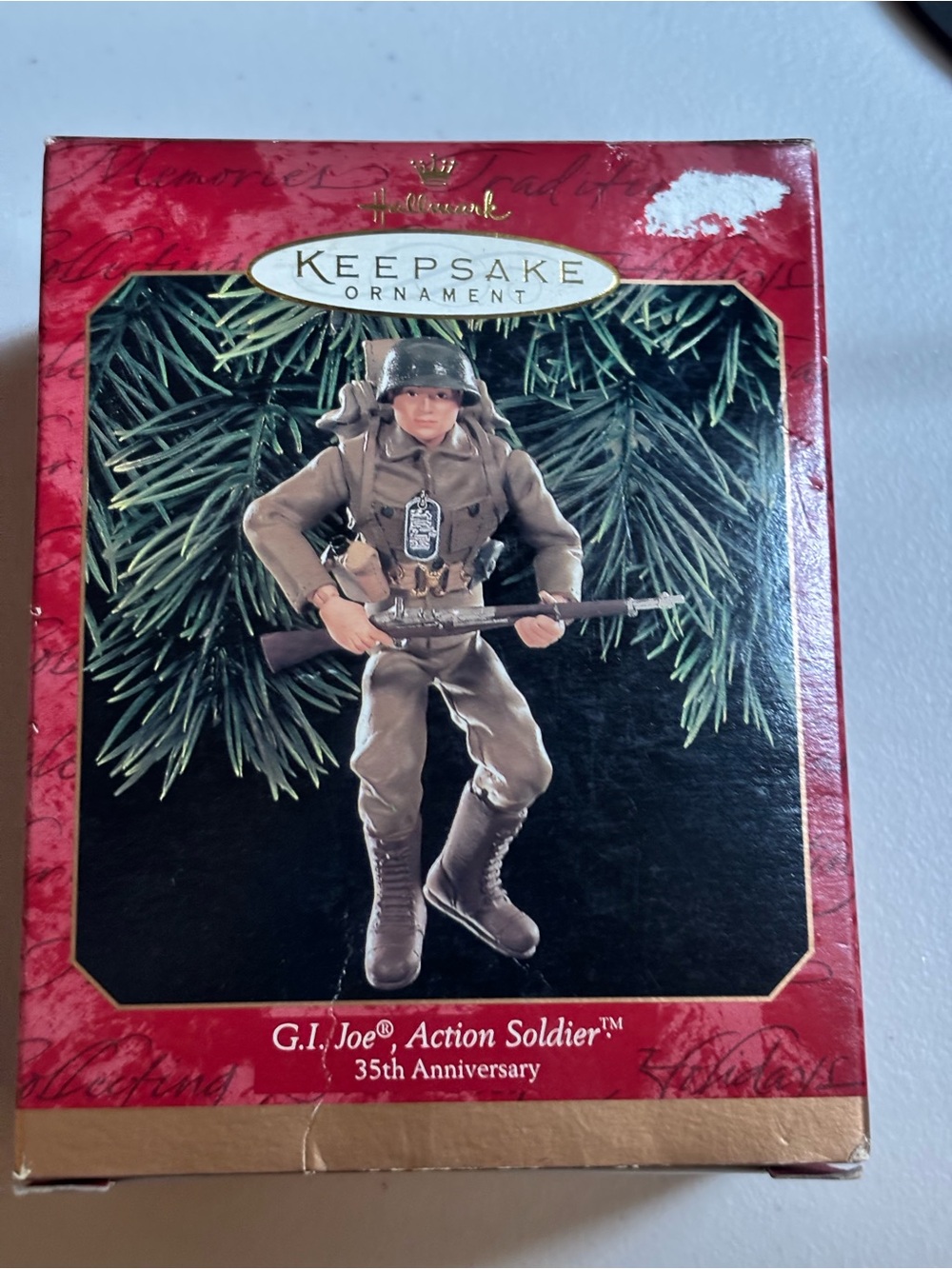 1999 G.I. Joe Action Soldier 35th anniversary Keepsake ornament